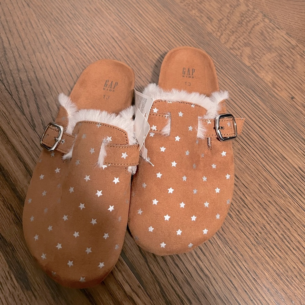 Gap Kids Faux Fur Sandals (Birkenstock Style) Size 13 ***Bundle & Save****